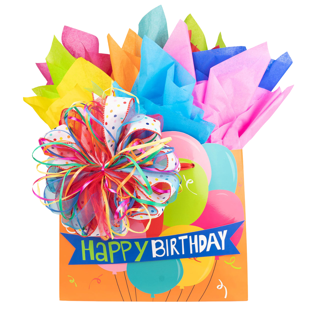 Birthday Balloons Gift Bag