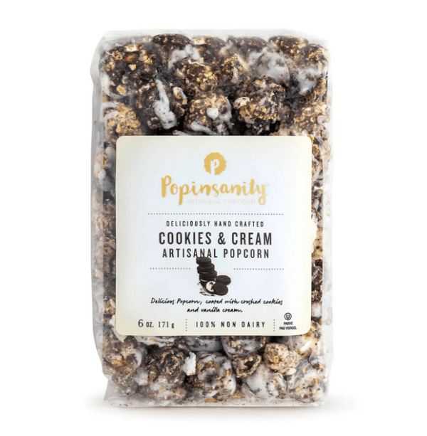Cookies & Cream Artisanal Popcorn