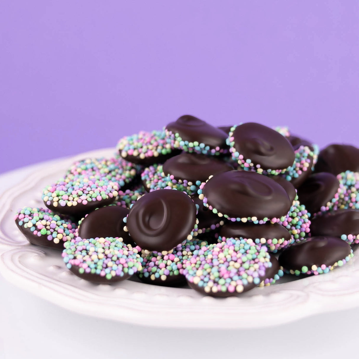 Dark Chocolate Nonpareils