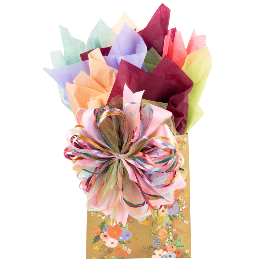 Floral Elegance Gift Bag