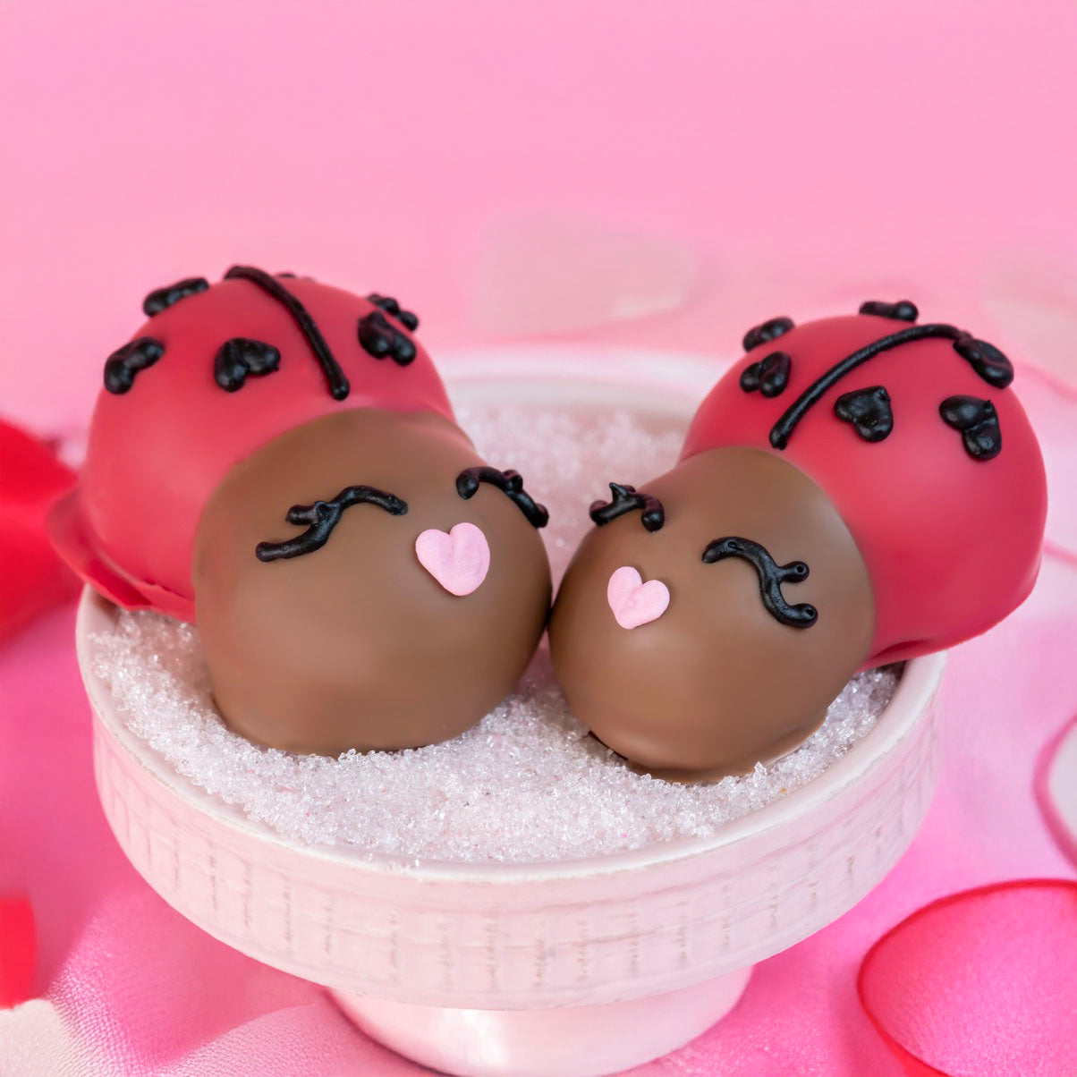 Ladybug Chocolate Ganache Truffles Scranton Pennsylvania The Office Dunmore Handmade Chocolate Gourmet Gift Baskets Gift Basket Delivery