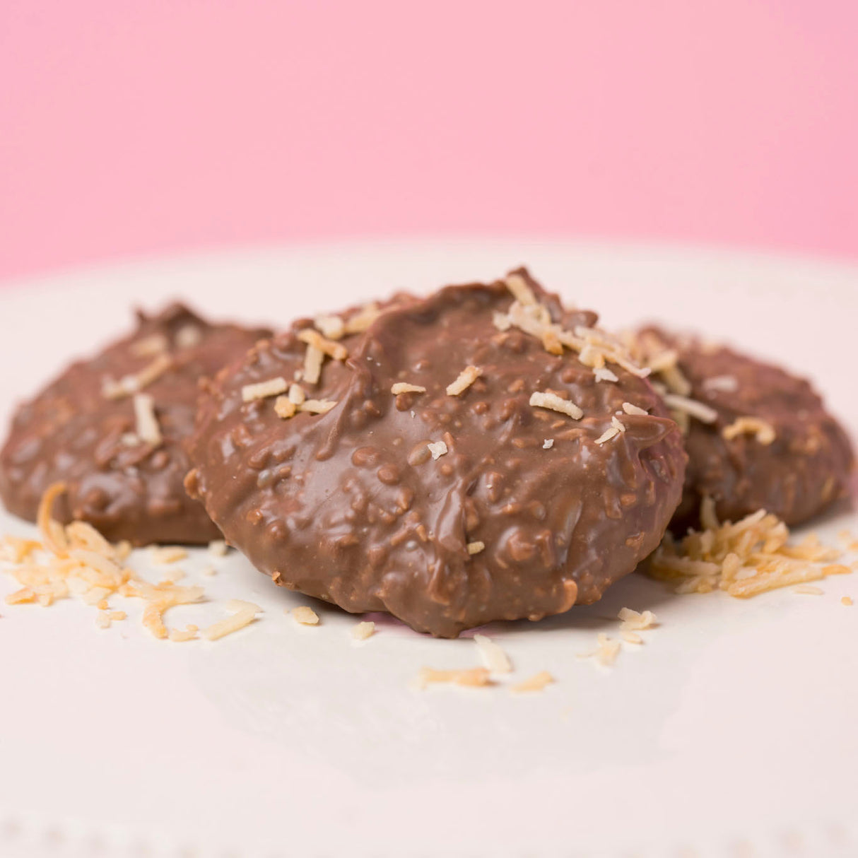 Milk Chocolate Coconut Clusters