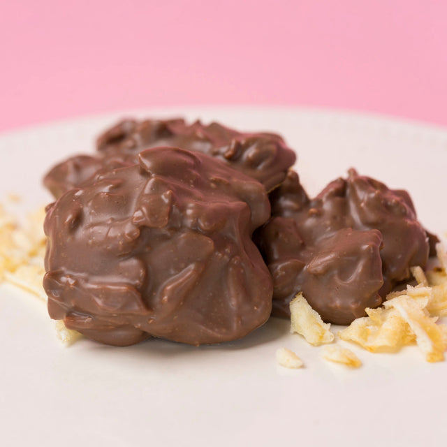 Milk Chocolate Potato Chip Clusters