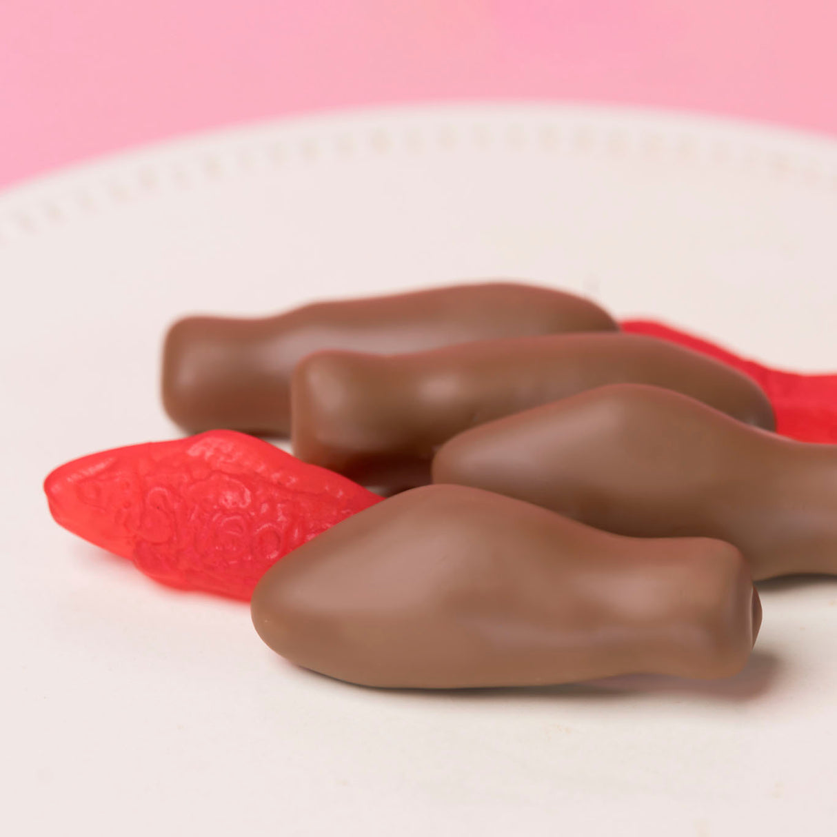 Milk Chocolate Dipped Swedish Fish