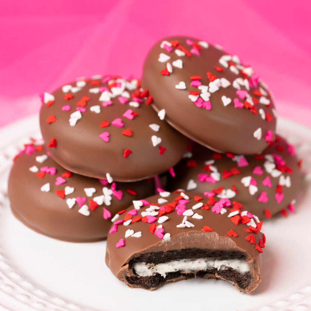 Milk Chocolate Valentine Confetti Oreos Local Delivery Shipping Nationally Food Gift Baskets Gourmet Gift Baskets The Office Scranton Pennsylvania Dunmire
