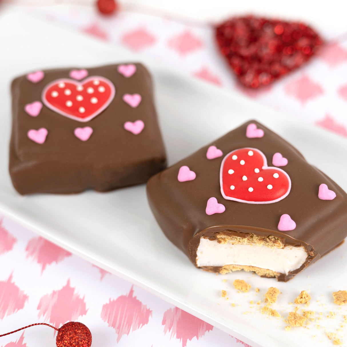 Milk Chocolate Valentine S’more Local Delivery Shipping Nationally The Office Scranton Pennsylvania Dunmore Gourmet Gift Basket Food Gift Baskets Candy Chocolate Chocolates Candies