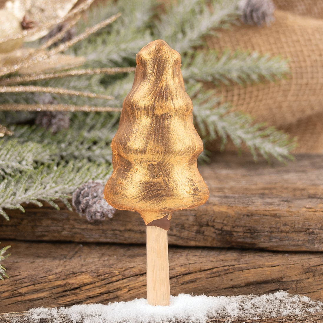 Milk Chocolate Peanut Butter Tree Pop