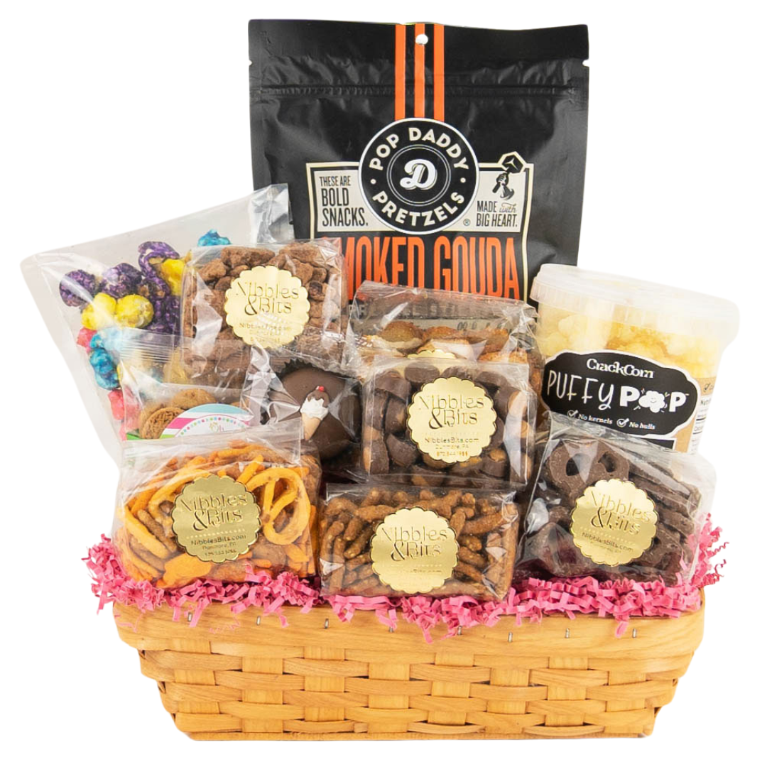 Munching Along Gift Basket