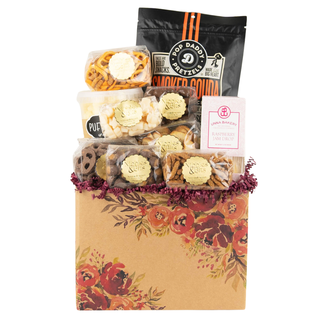 Nibbling through the Days Gift Basket