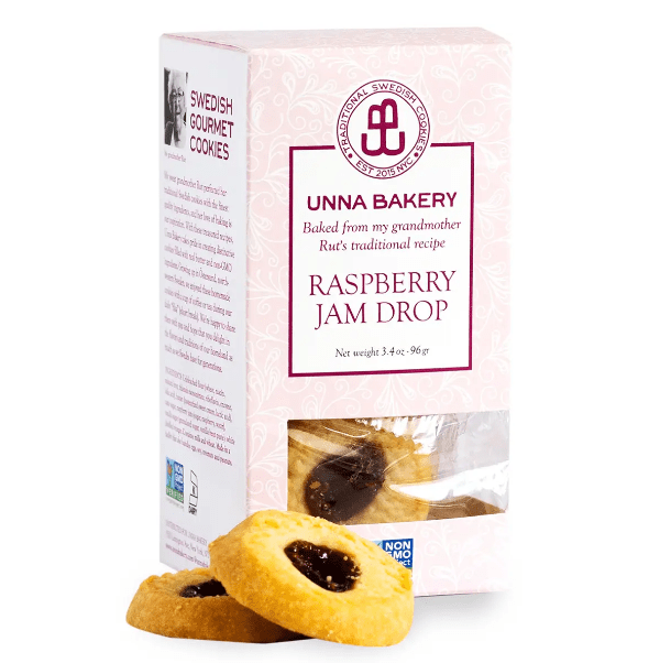 Raspberry Jam Drop Cookie Box