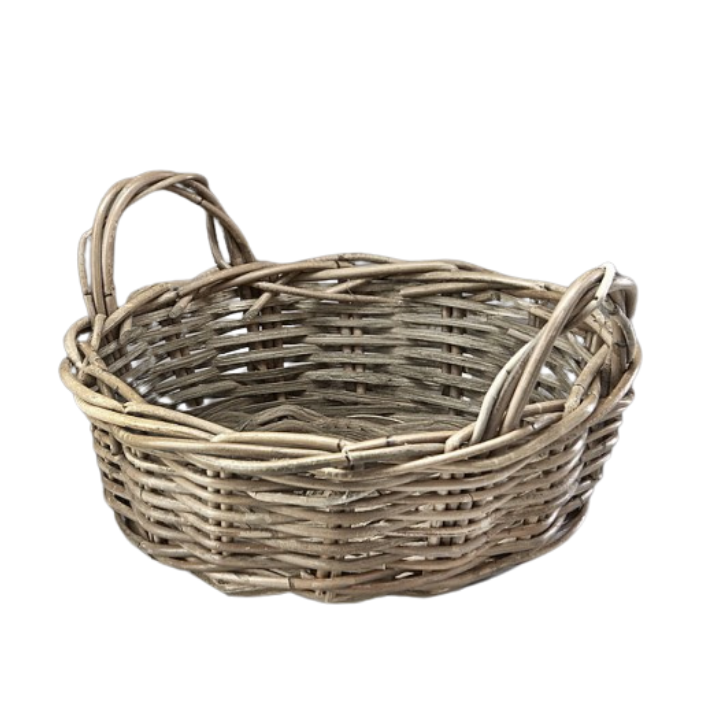Split Rattan Gift Basket & Wrap