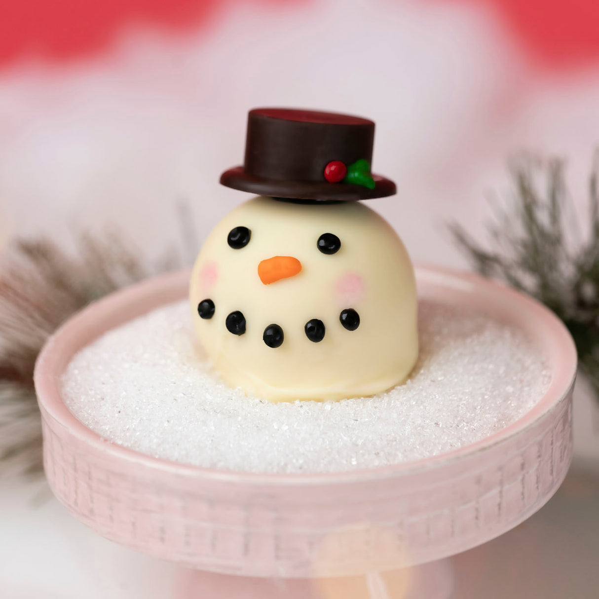 Snowman Ganache Truffle