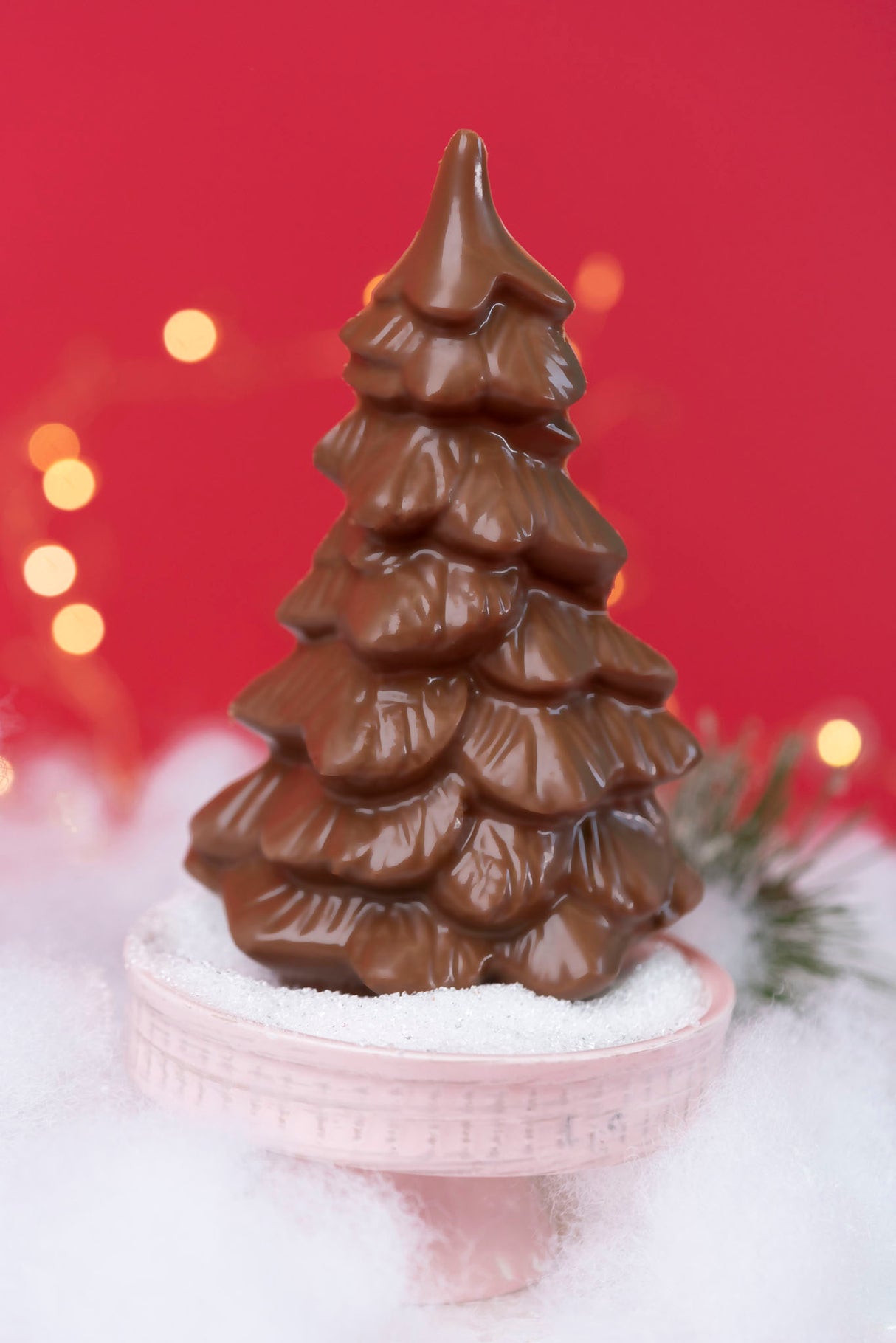 Solid Milk Chocolate Christmas Tree