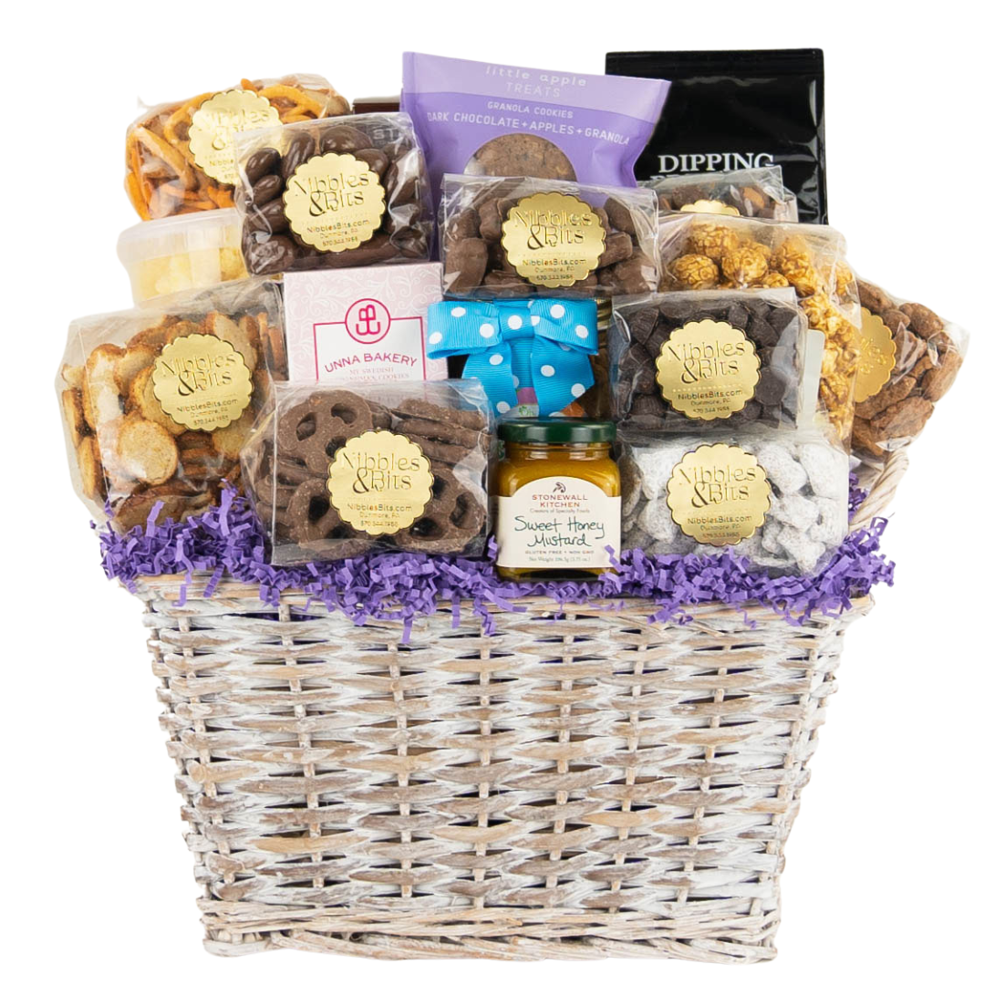 Tall, Dark & Hungry Gift Basket