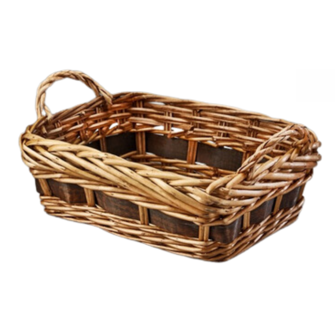 Willow & Woodchip Gift Basket & Wrap
