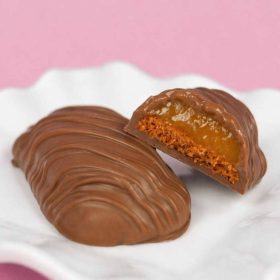 Milk Chocolate Caramel Biscoff Cookies