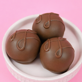 Milk Chocolate Ganache Truffles