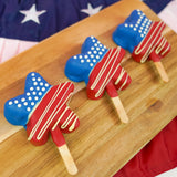 Patriotic Marshmallow Star Pop