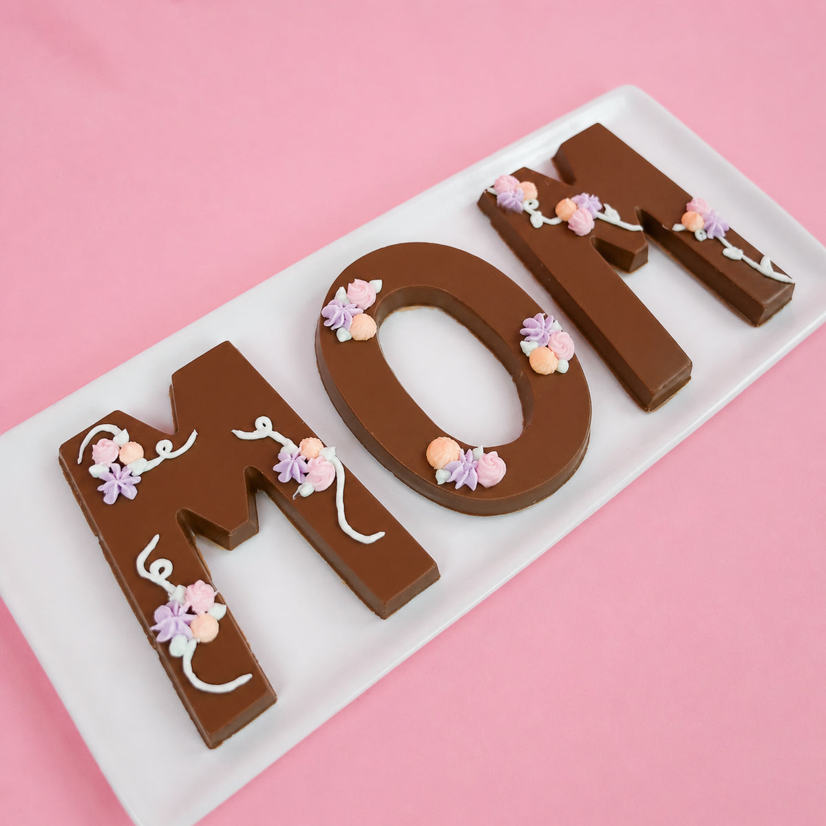 Solid Milk Chocolate MOM Set – Nibbles & Bits