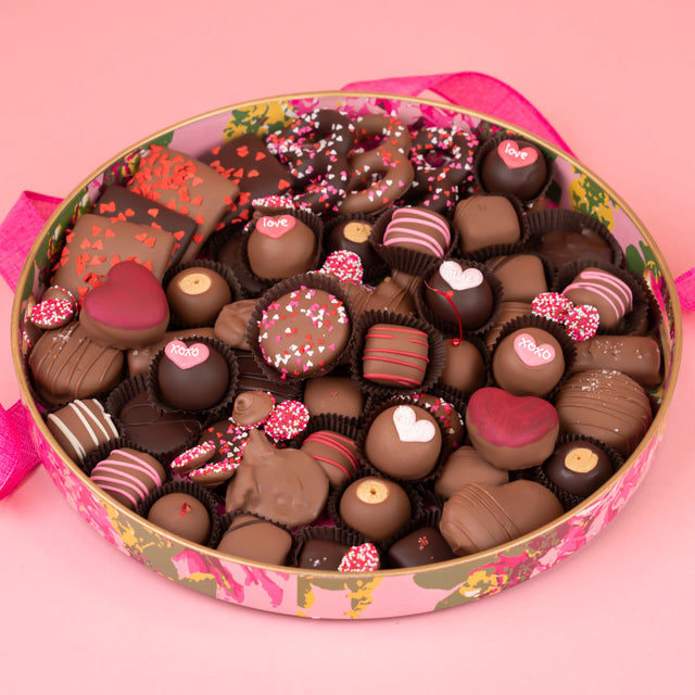 Valentine Chocolate Platter Milk and Dark Confections Tray Platter Shop Local  Shop Small Scranton THE OFFICE Pennsylvania 