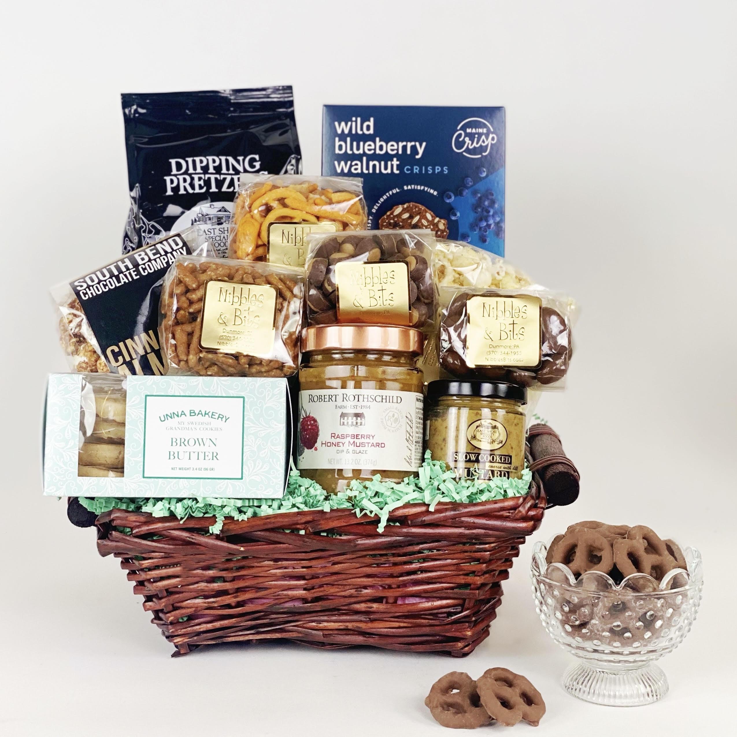 🔥Large Make Your Own Hamper Set Kit Wicker Wine Food Basket Christmas Gift  Home | eBay